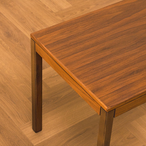 Swedish side tables in walnut, model 'Dallas' by Anders Löfgren for Tingströms