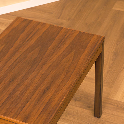 Swedish side tables in walnut, model 'Dallas' by Anders Löfgren for Tingströms