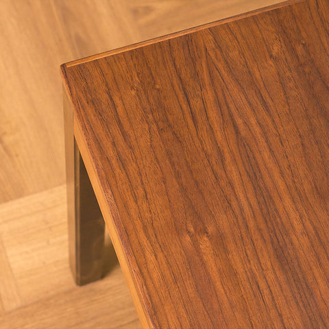 Swedish side tables in walnut, model 'Dallas' by Anders Löfgren for Tingströms