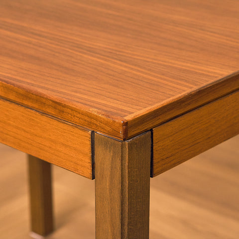Swedish side tables in walnut, model 'Dallas' by Anders Löfgren for Tingströms