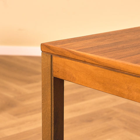 Swedish side tables in walnut, model 'Dallas' by Anders Löfgren for Tingströms