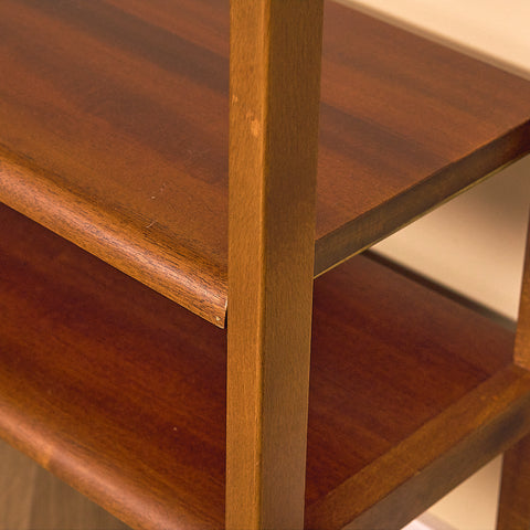 Mahogany and Beech Bookshelf by Bodafors
