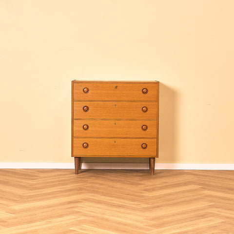 Swedish chest of drawers in teak