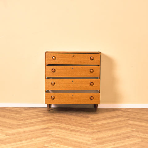 Swedish chest of drawers in teak