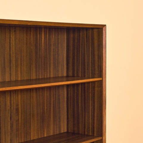 Walnut Bookshelf by B. Fridhagen for Bodafors