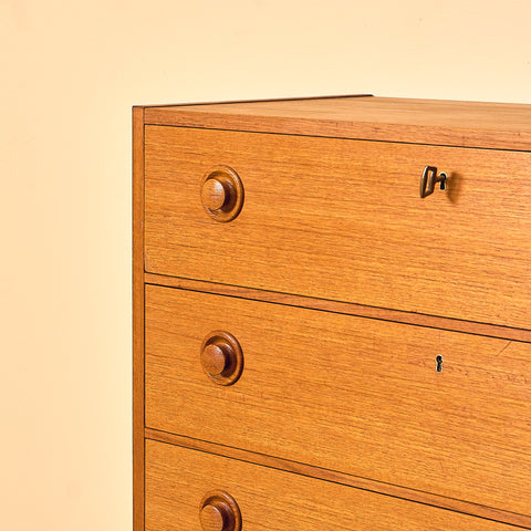 Swedish chest of drawers in teak