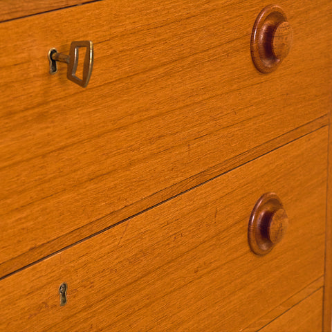 Swedish chest of drawers in teak
