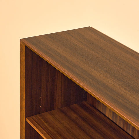 Walnut Bookshelf by B. Fridhagen for Bodafors