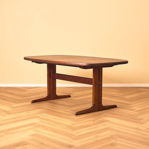 Extendable Mahogany Dining Table by Skovby