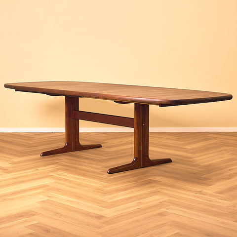 Extendable Mahogany Dining Table by Skovby