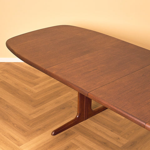 Extendable Mahogany Dining Table by Skovby