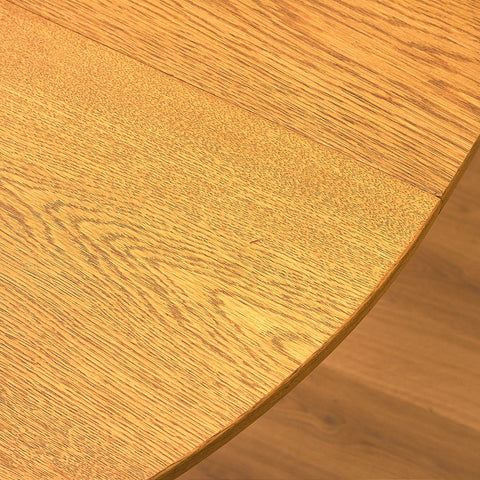 Swedish round dining table in oak
