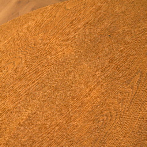 Swedish round dining table in oak