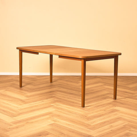 Swedish dining table in teak