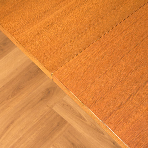 Swedish dining table in teak