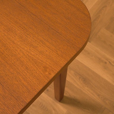 Swedish dining table in teak