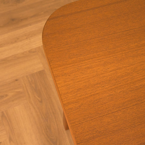 Swedish dining table in teak