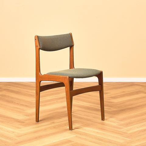 Teak Dining Chair by Erik Buch for Nova Stolefabrik