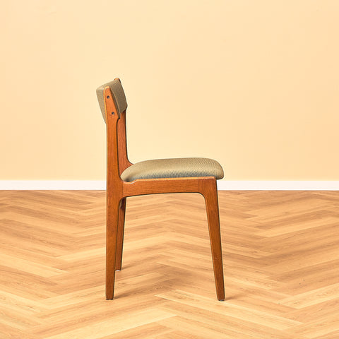 Teak Dining Chair by Erik Buch for Nova Stolefabrik