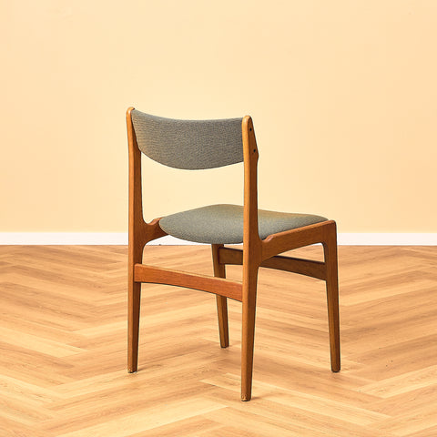 Teak Dining Chair by Erik Buch for Nova Stolefabrik