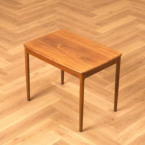Swedish side table in teak by Yngvar Sandström for AB Seffle möbelfabrik