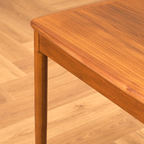 Swedish side table in teak by Yngvar Sandström for AB Seffle möbelfabrik
