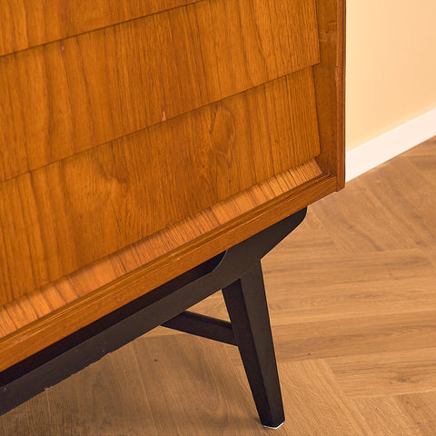 Swedish sideboard in teak, model 'London' by IKEA