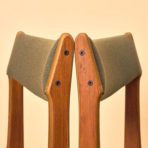 Teak Dining Chair by Erik Buch for Nova Stolefabrik