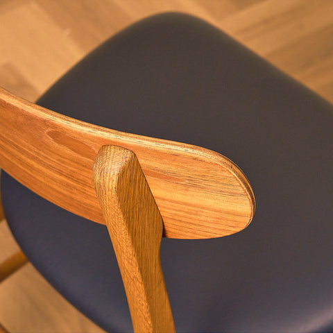 Danish Teak and Oak Dining Chairs