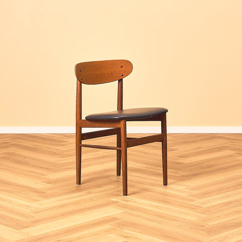Danish Teak and Walnut Dining Chairs