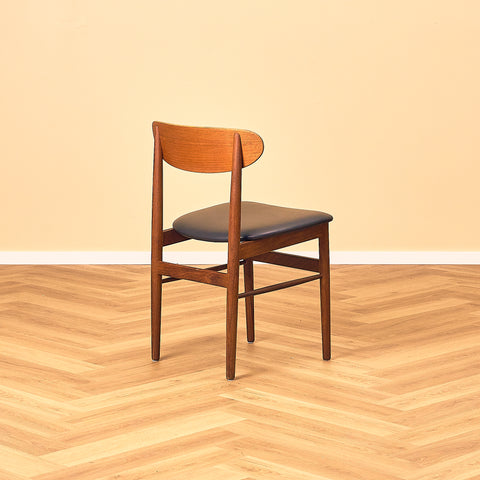 Danish Teak and Walnut Dining Chairs