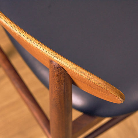 Danish Teak and Walnut Dining Chairs
