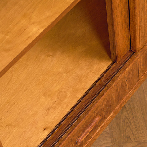 Danish highboard in teak
