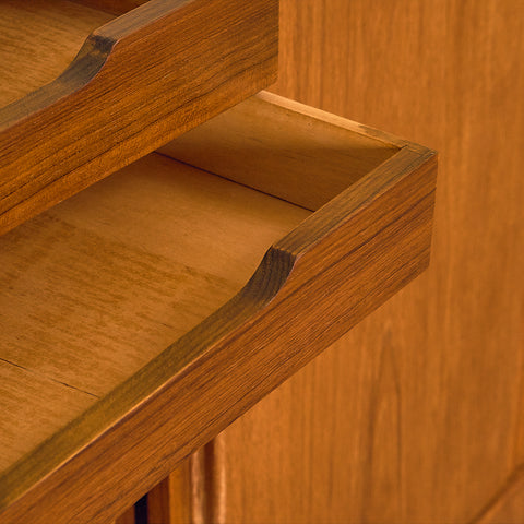 Danish highboard in teak