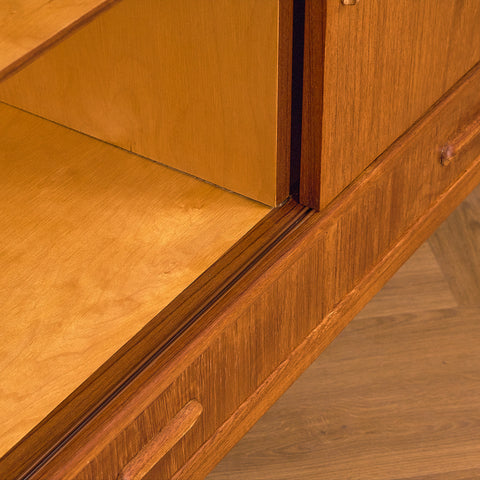 Danish highboard in teak