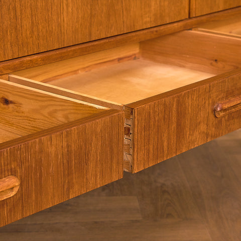 Danish highboard in teak