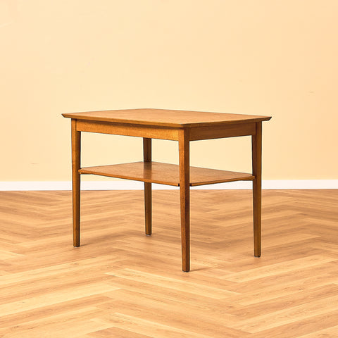 Swedish side table in oak