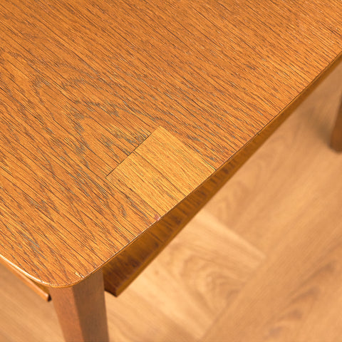 Swedish side table in oak