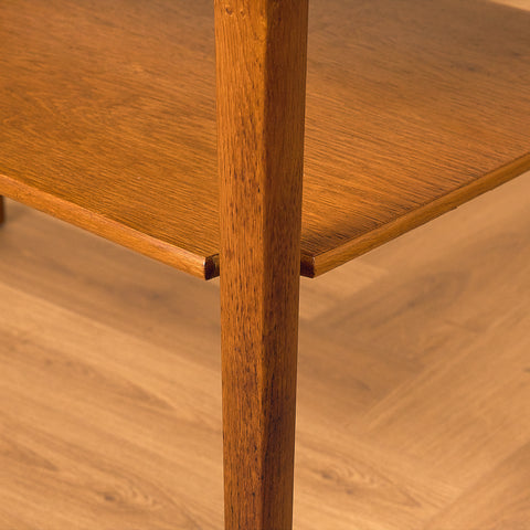 Swedish side table in oak