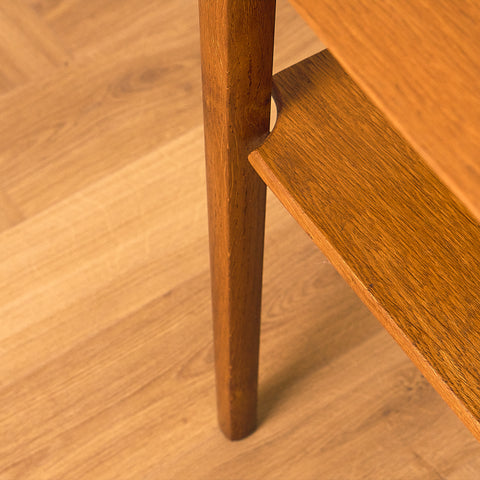 Swedish side table in oak