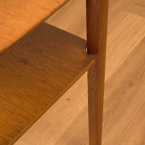 Swedish side table in oak