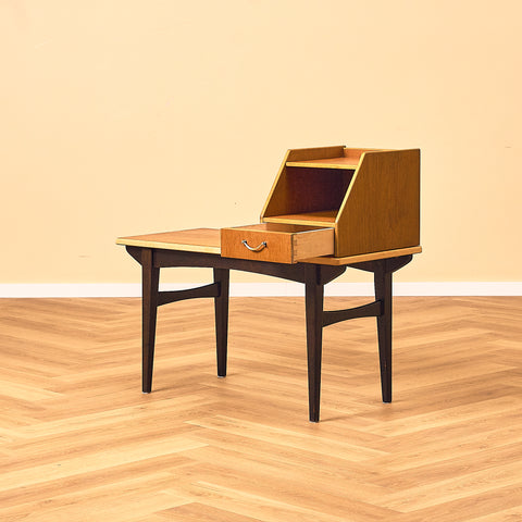 Swedish hall bench/side table in teak