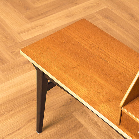 Swedish hall bench/side table in teak