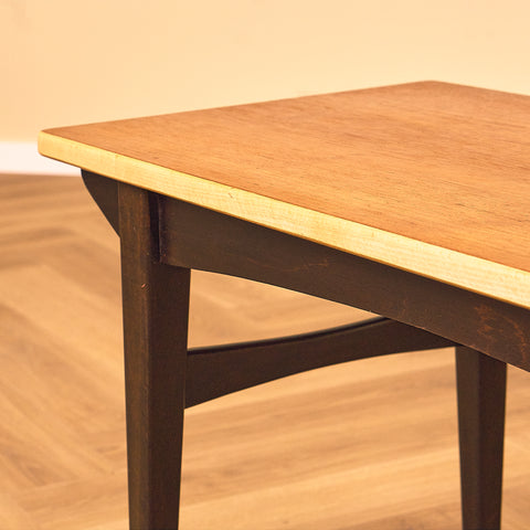 Swedish hall bench/side table in teak