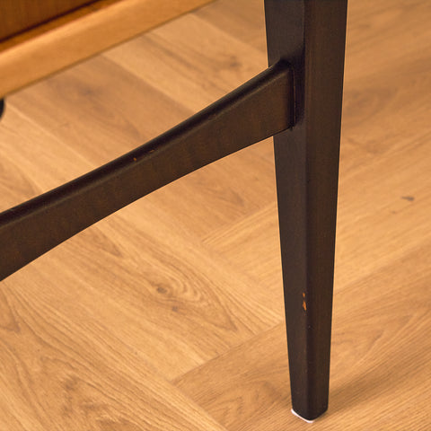 Swedish hall bench/side table in teak