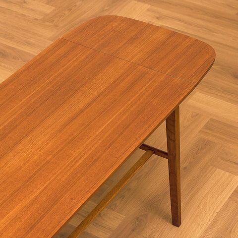 Swedish coffee table in teak and oak