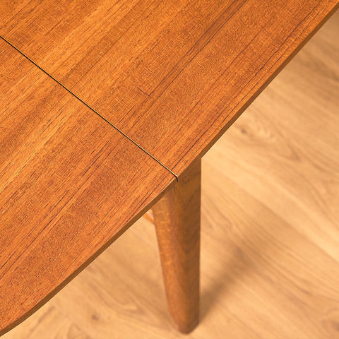 Swedish coffee table in teak and oak