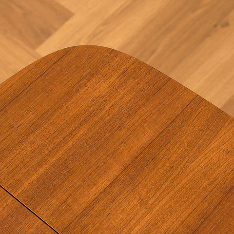 Swedish coffee table in teak and oak