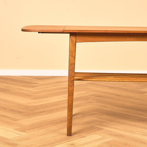 Swedish coffee table in teak and oak