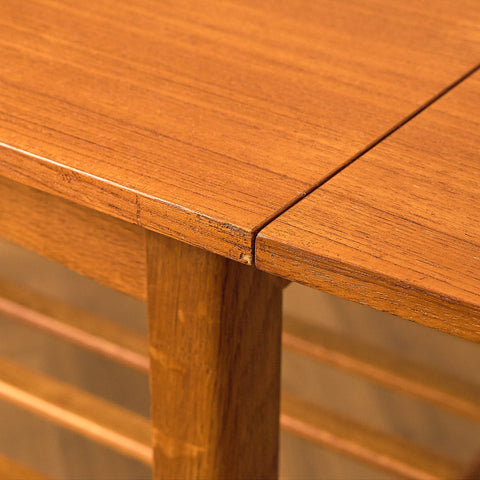 Swedish coffee table in teak and oak